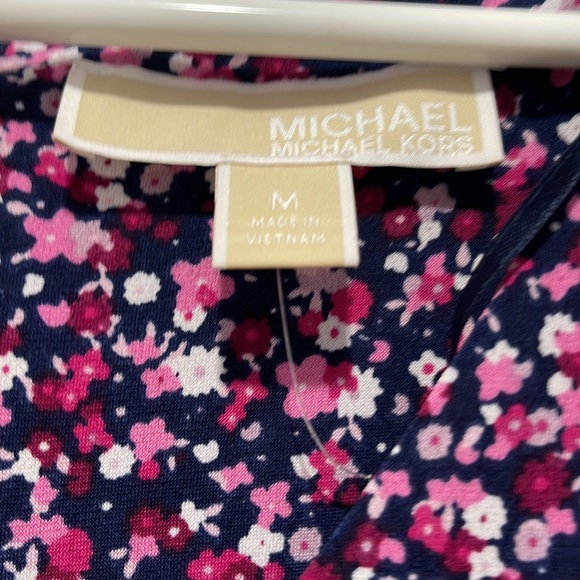 NWOT- Michael Kors Spring Floral Dress - Picture 5 of 9